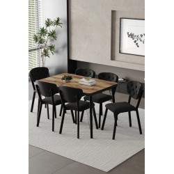 Akuamarin Serisi CK BEYAZ Masa Takımı 6 Kişilik (80X120cm) - 8