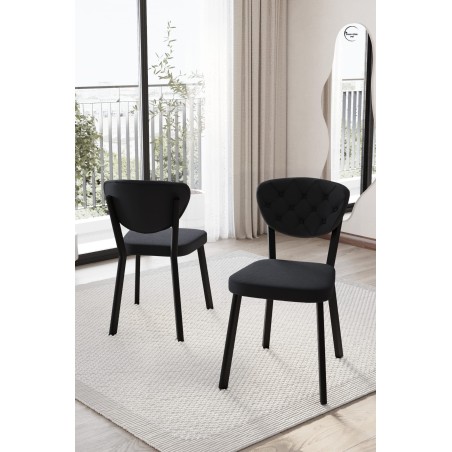 Emco Siyah Sandalye Serisi - 2