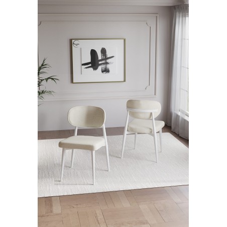 POLO BEYAZ KAPLAMALI SANDALYE - 3