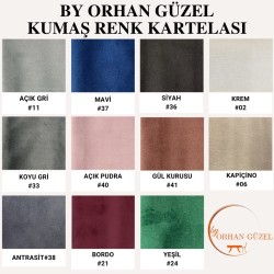 ELMA AVANGARDE GOLD BENCHLİ MASA TAKIMI - 5