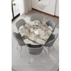 copy of WEGA 8GEN 6 KİŞİLİK GOLD MASA TAKIMI - 4