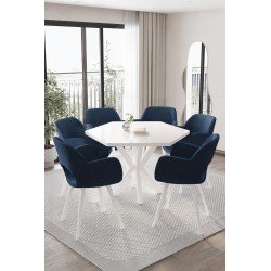 copy of WEGA 8GEN 6 KİŞİLİK GOLD MASA TAKIMI - 3