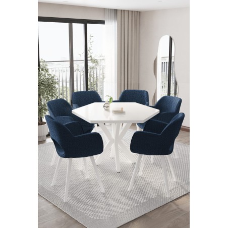 copy of WEGA 8GEN 6 KİŞİLİK GOLD MASA TAKIMI - 3